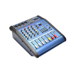 Mixer 4 canale cu amplificare USB/SD Mixer 4 canale cu amplificare USB/SD