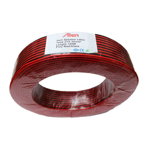 Cablu difuzor r/n 2x0,35mm