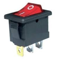 Intrerupator led mic rosu on/off