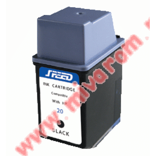 Cartus negru HP 20(6614D)
