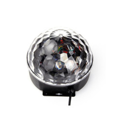 Lampa rotativa multicolora 18cm cu MP3 si BT Lampa rotativa multicolora 18cm cu MP3 si BT