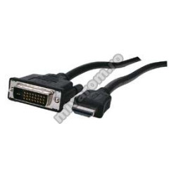 Cablu HDMI - DVI tata 1,5m Cablu HDMI - DVI tata 1,5m