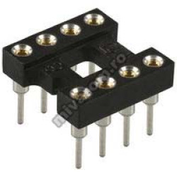 Soclu 8 pini gold Soclu 8 pini gold