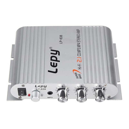 Amplif auto(home 12V 3A) 2x20W Lepy LP838 Amplif auto(home 12V 3A) 2x20W Lepy LP838
