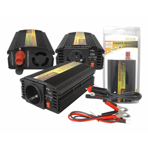 Invertor tensiune 12V 300W cu 2 porturi USB Invertor tensiune 12V 300W cu 2 porturi USB