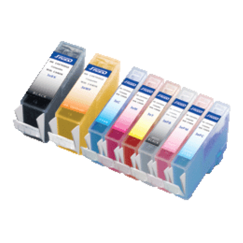 Cartus negru CN CLI8BK chip
