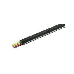 Cablu telefon 4 fire negru 100m Cablu telefon 4 fire negru 100m