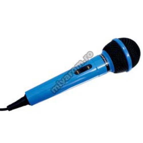 Microfon karaoke albastru