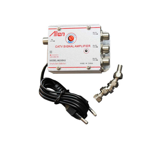 Amplificator spliter CATV 3 iesiri