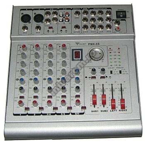 Mixer 6 canale cu amplificare Mixer 6 canale cu amplificare