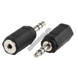 Adaptor jack 2,5mm mama la jack 3,5mm tata Adaptor jack 2,5mm mama la jack 3,5mm tata
