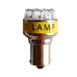 Bec auto 12V S25 12led galben Bec auto 12V S25 12led galben