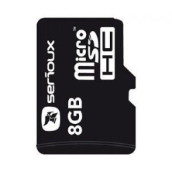 MicroSDHC 8Gb Serioux cu adaptor clasa 10 MicroSDHC 8Gb Serioux cu adaptor clasa 10