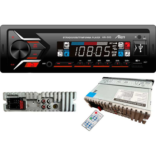 MP3 player auto TF/USB/BT si port USB incarcare AN-503 Alien MP3 player auto TF/USB/BT si port USB incarcare AN-503 Alien