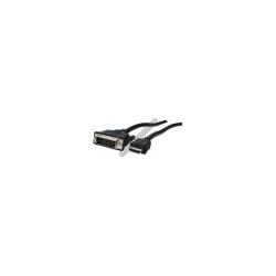 Cablu HDMI - DVI tata 5m Cablu HDMI - DVI tata 5m