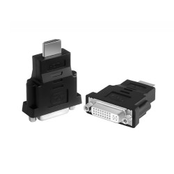 Adaptor HDMI tata - DVI mama silver Adaptor HDMI tata - DVI mama silver