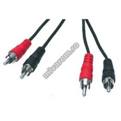 Cablu 2RCA la 2RCA 1,5m