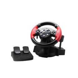 Volan cu pedale+maneta vibratii PS2/PS3