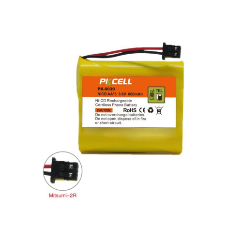 Grup de 3 acu R6 3,6V 800ma PKCELL