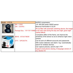 Camera supraveghere cu IP LY01A Camera supraveghere cu IP LY01A
