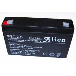Acumulator plumb-acid 6V 7.2A Alien Acumulator plumb-acid 6V 7.2A Alien