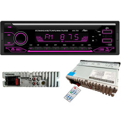 MP3 player auto TF/USB/BT si port USB incarcare AN-781 Alien