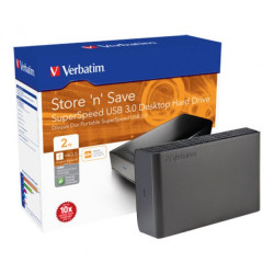 HDD extern 3,5 incl. 2000GB Verbatim HDD extern 3,5 incl. 2000GB Verbatim