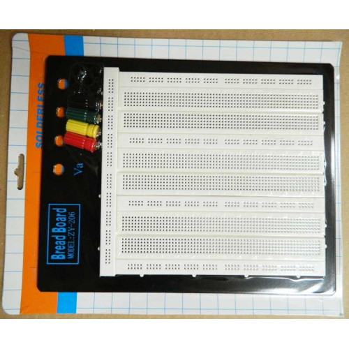 Placa test tip Breadboard 250x200mm W206 Placa test tip Breadboard 250x200mm W206