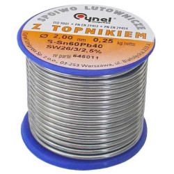 Fludor 250gr 2mm Cynel Fludor 250gr 2mm Cynel
