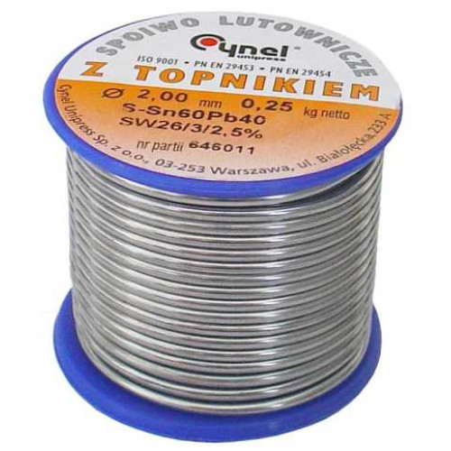 Fludor 250gr 2mm Cynel