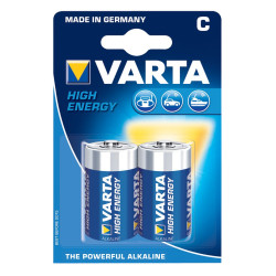 Set 2 baterii Varta High Energy Longlife Power R14