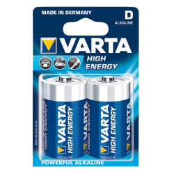 Set 2 baterii Varta High Energy Longlife Power R20
