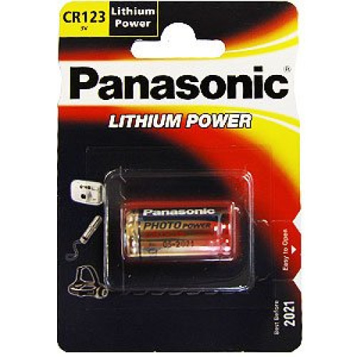 Baterie CR123 Panasonic Lithium Power Baterie CR123 Panasonic Lithium Power