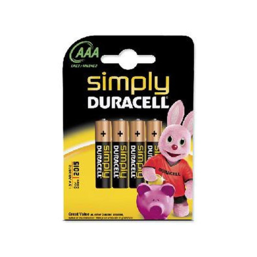Set 4 baterii R3 Duracell Simply Set 4 baterii R3 Duracell Simply