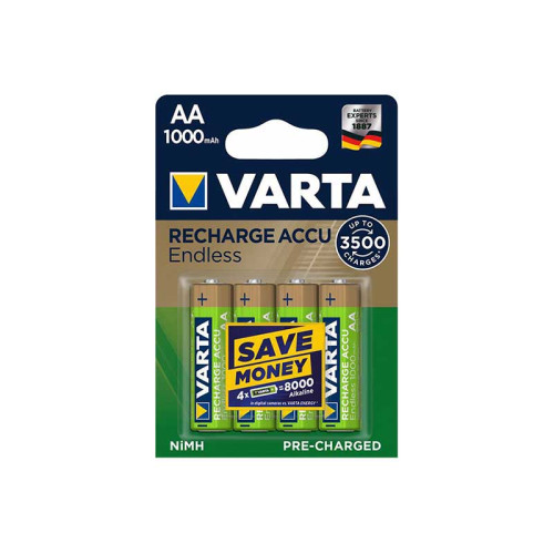 Set 4 acumulatori R6 1000ma Varta