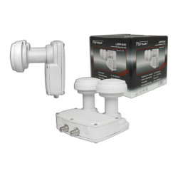 LNB monobloc twin Opticum Astra/HotBird 0,1dB LNB monobloc twin Opticum Astra/HotBird 0,1dB