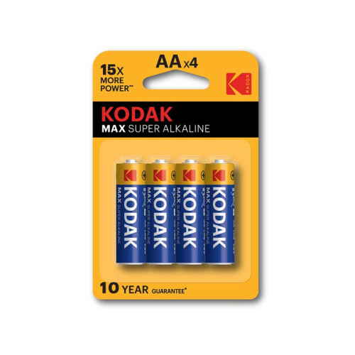 Set 4 baterii R6 Kodak MAX super alkaline