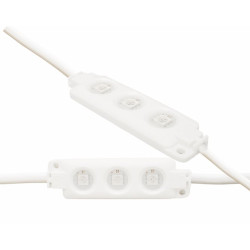 Modul 3 leduri SMD 5050 albastru Modul 3 leduri SMD 5050 albastru