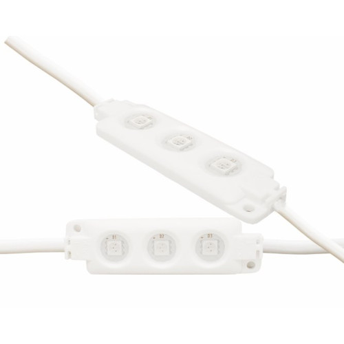 Modul 3 leduri SMD 5050 albastru Modul 3 leduri SMD 5050 albastru