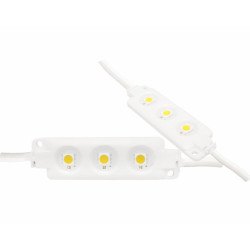 Modul 3 leduri SMD 5050 alb cald Modul 3 leduri SMD 5050 alb cald