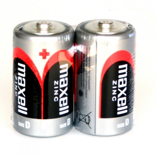 Set 2 baterii R20 nealcaline Maxell Set 2 baterii R20 nealcaline Maxell