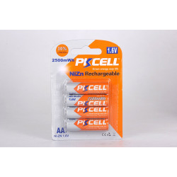 Set 4 acumulatori R6 NiZn 1.6V 2500ma PKCELL