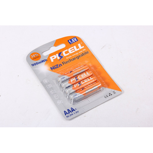 Set 4 acumulatori R3 NiZn 1.6V 900ma PKCELL