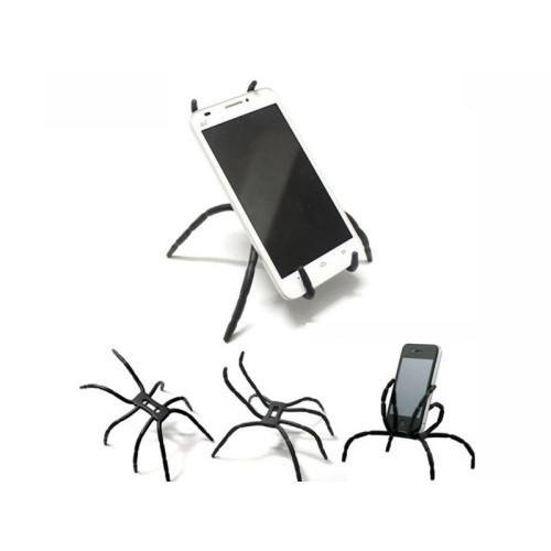 Suport telefon/tableta/gps flexibil negru Suport telefon/tableta/gps flexibil negru