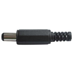 Mufa alimentare tata pe fir 2.5/5.5mm Mufa alimentare tata pe fir 2.5/5.5mm