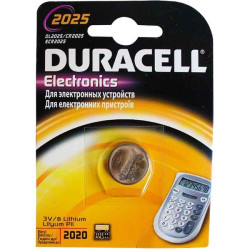 Baterie 3V CR2025 Duracell Lithium