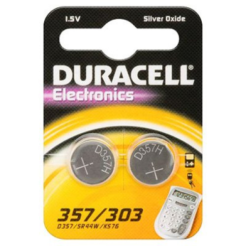 Set 2 baterii ceas 357/303 AG13 Duracell