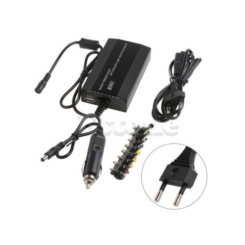 Alimentator laptop universal 100W 220V/12V+USB Alimentator laptop universal 100W 220V/12V+USB