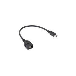 Cablu OTG usb mama - mini usb tata 20cm Cablu OTG usb mama - mini usb tata 20cm