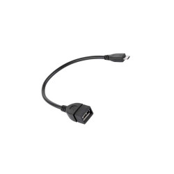 Cablu OTG usb mama - micro usb tata 20cm Cablu OTG usb mama - micro usb tata 20cm
